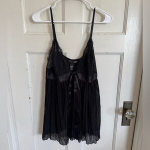 Victoria’s Secret black lace lingerie top‎ size xxl